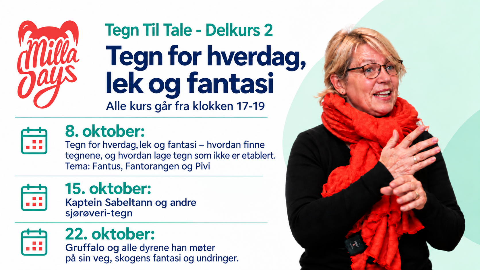 Tegn Til Tale – Delkurs 2